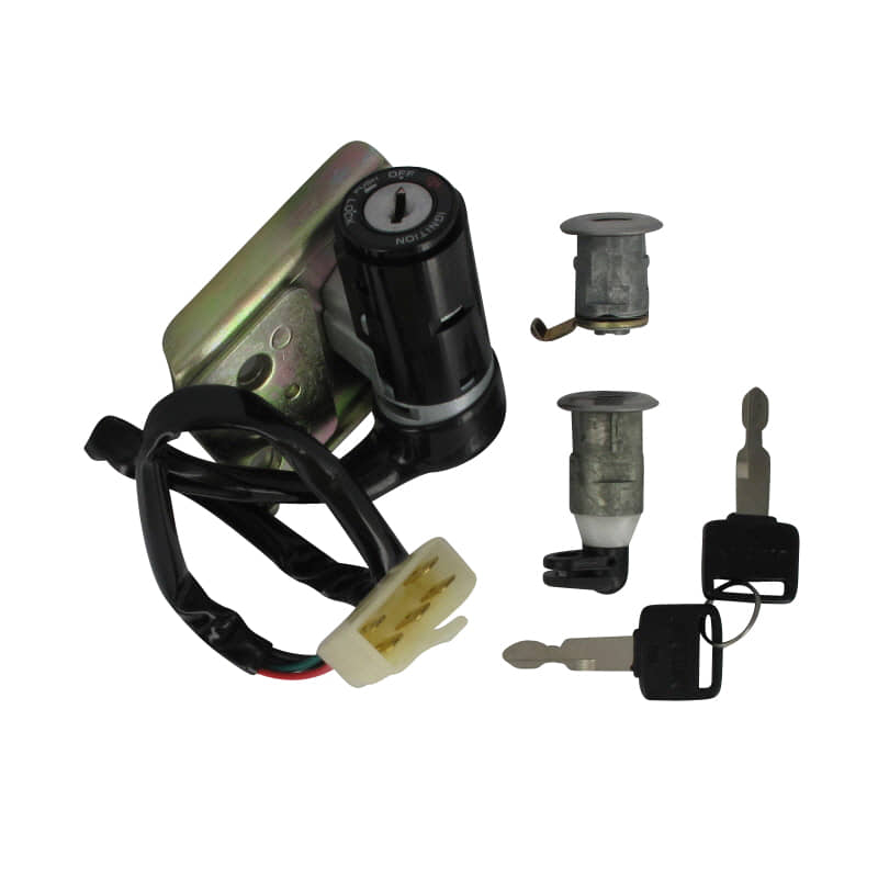 Rex Rexy 125 Schlosssatz Zündschloss 125ccm 4Takt 83260 Motorroller.de Tankverschluss Tank-Verschluss Tank-Deckel Schloss-Set Zünd-Schloss Scooter