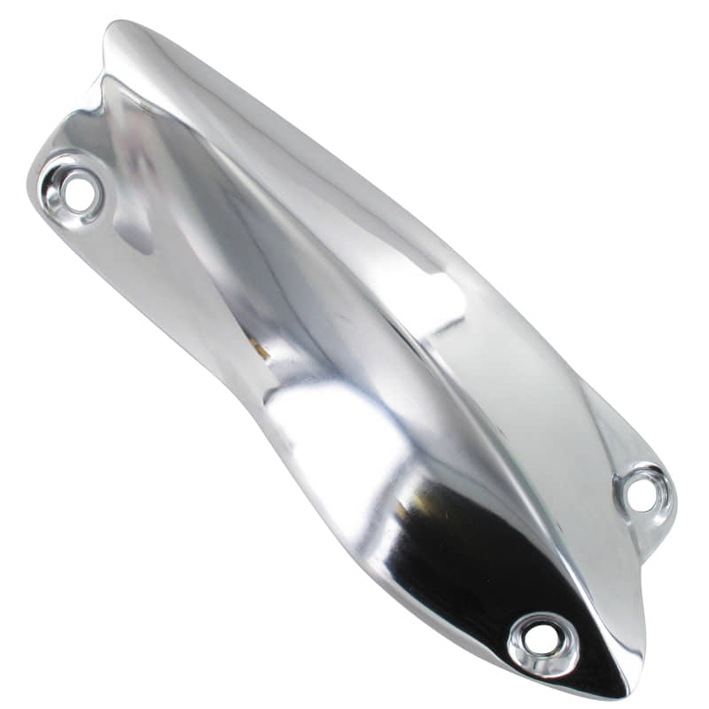 PGO Auspuffblende 125ccm-4Takt T-Rex 125 Auspuffschutz C1281010000 Motorroller.de Hitzeblech Auspuffabdeckung Auspuff-Blende Hitze-Blech T-Rex 150