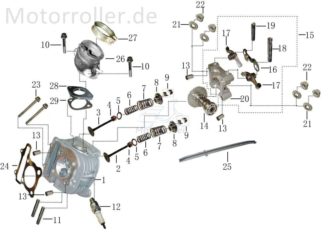 Federkeil 3x12x2.4mm Baotian BT49QT-12C2 107001-139QMA-0000 Motorroller.de Scheibenkeil Federkeile Scheiben-Keil Nutkeil Scheibenfeder Kupplungs Moped