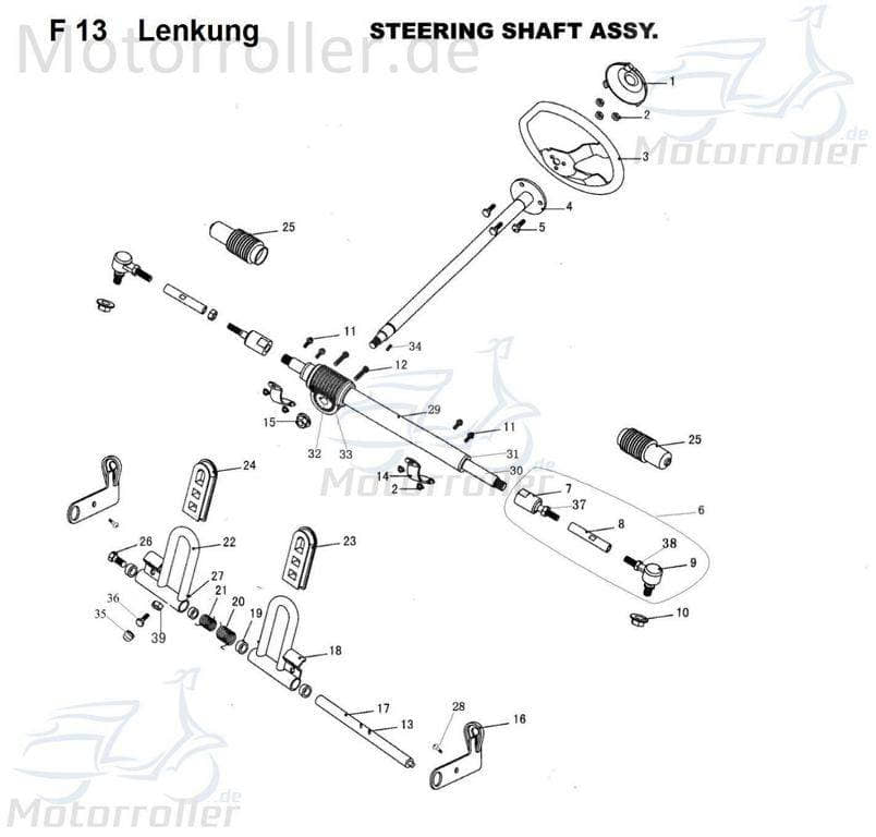 Halter Pedal KB5-14030 von Tongjian