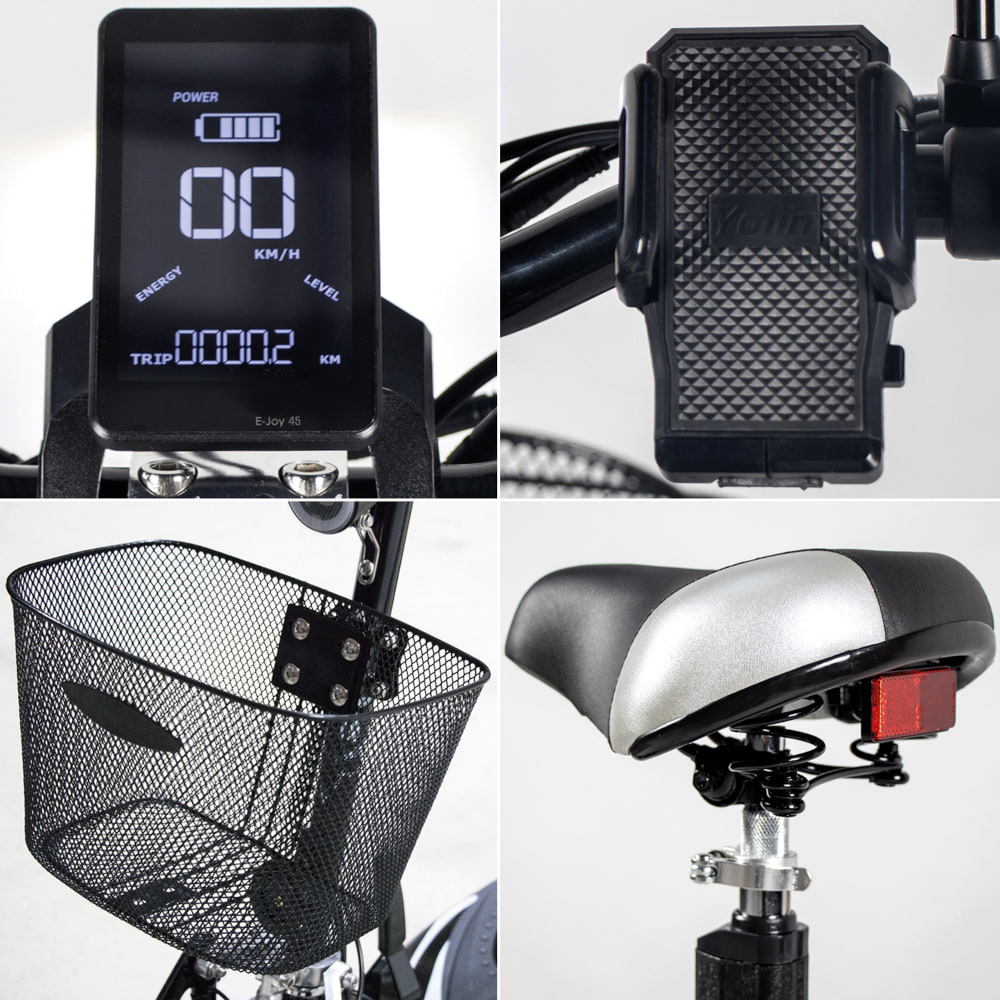 Elektroroller Scoody 45 E-Joy 45 km/h 48V-20Ah Lithium-Akku 1000 Watt E-Scooter E-Roller