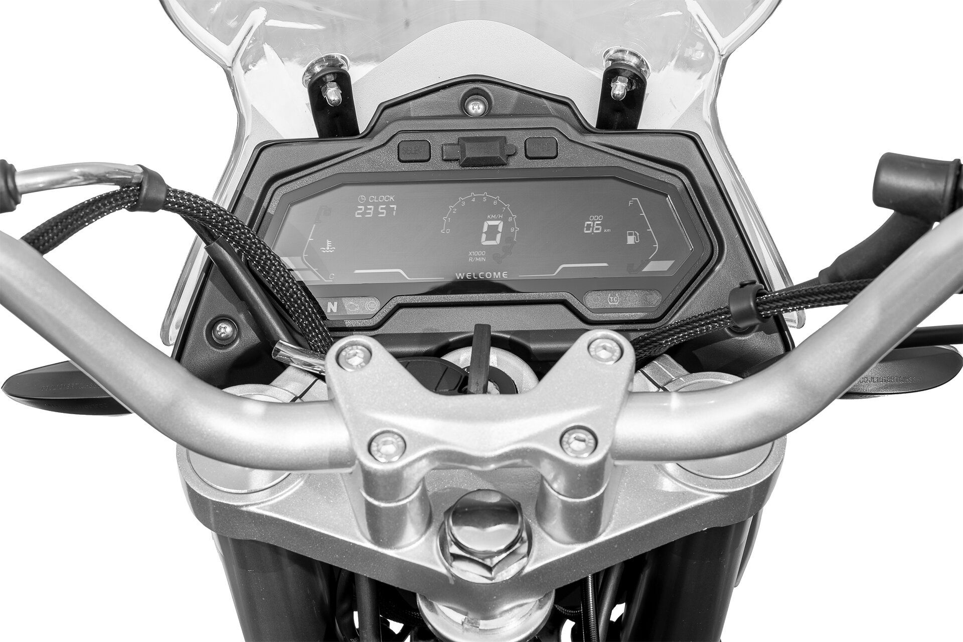 Motorrad Fighter 125 RX1-KS blau-weiß 99 km/h Euro 5+ Schaltmoped Mokick Kleinkraftrad