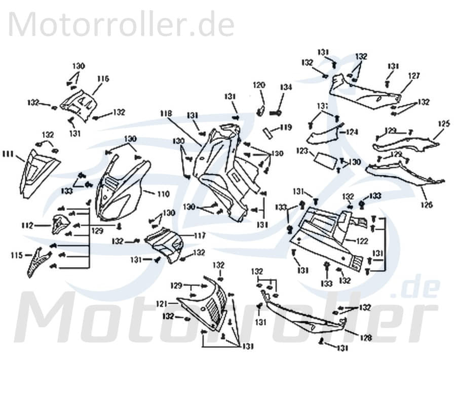 Dekorsatz Florett 2.1 RS 50 741412