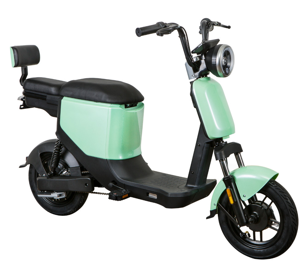 Elektroroller Scoody 25 E-Go ZT-05A grün 350W 25 km/h E-Scooter E-Roller Mofa