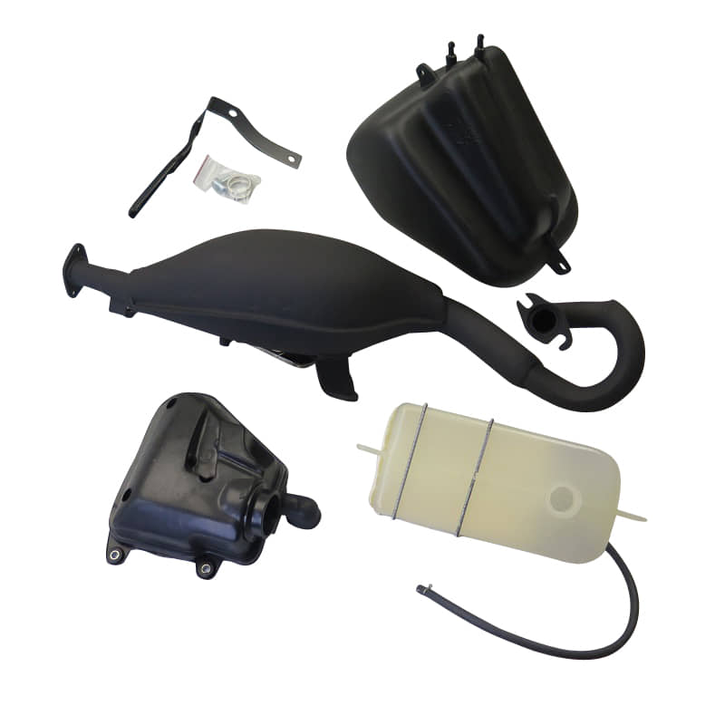 Adly ATV Quad 50 I Service Inspektion Wartung Reparatur Set Kit Satz Paket Auspuff Luftfilterkasten Öltank Benzintank Kraftstofftank Her Chee