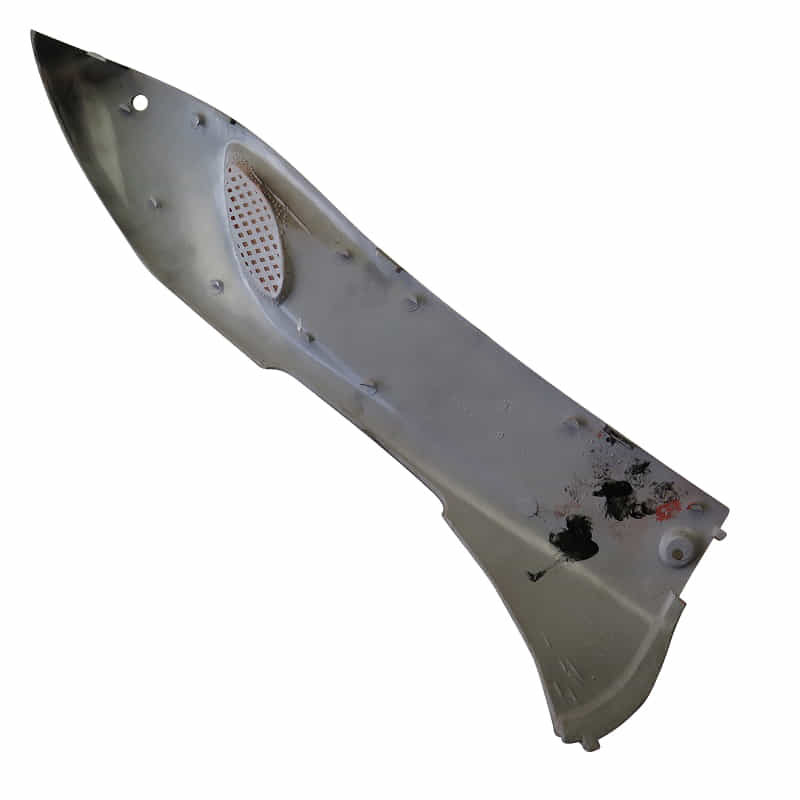 Adly Trittbrettverkleidung links schwarz-orange 125ccm 4Takt Motorroller.de Fußbrettverkleidung unten 50ccm-2Takt Scooter Thunder Bike TB 125 Service