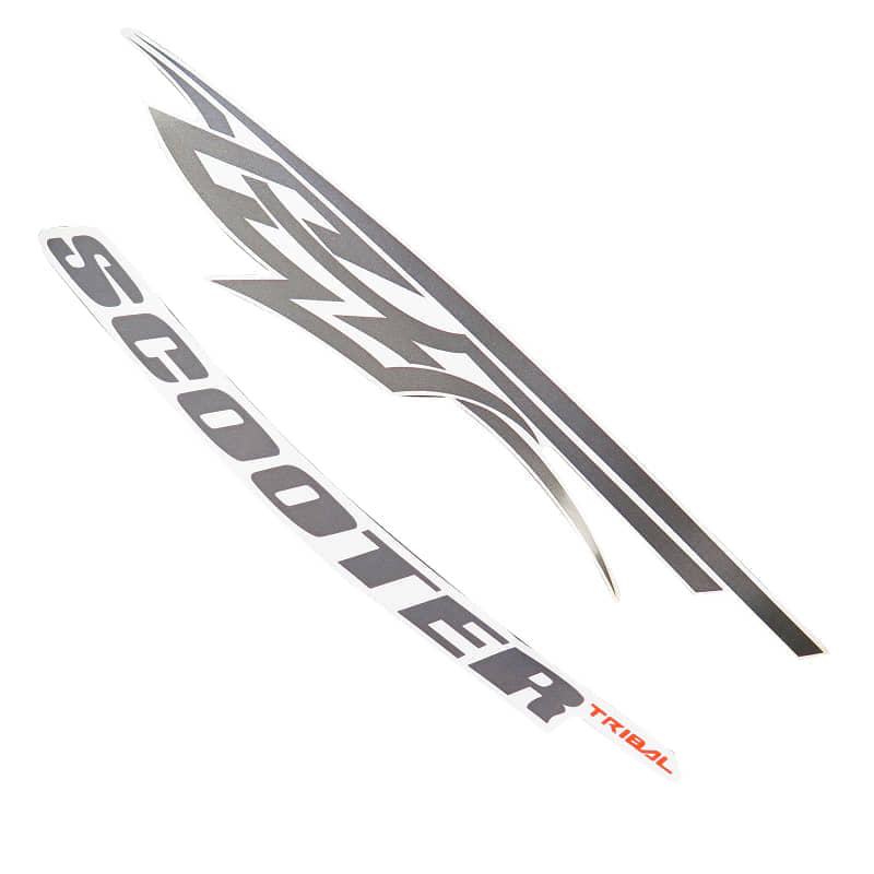 Dekor Aufkleber Scooter-Tribal links 86613