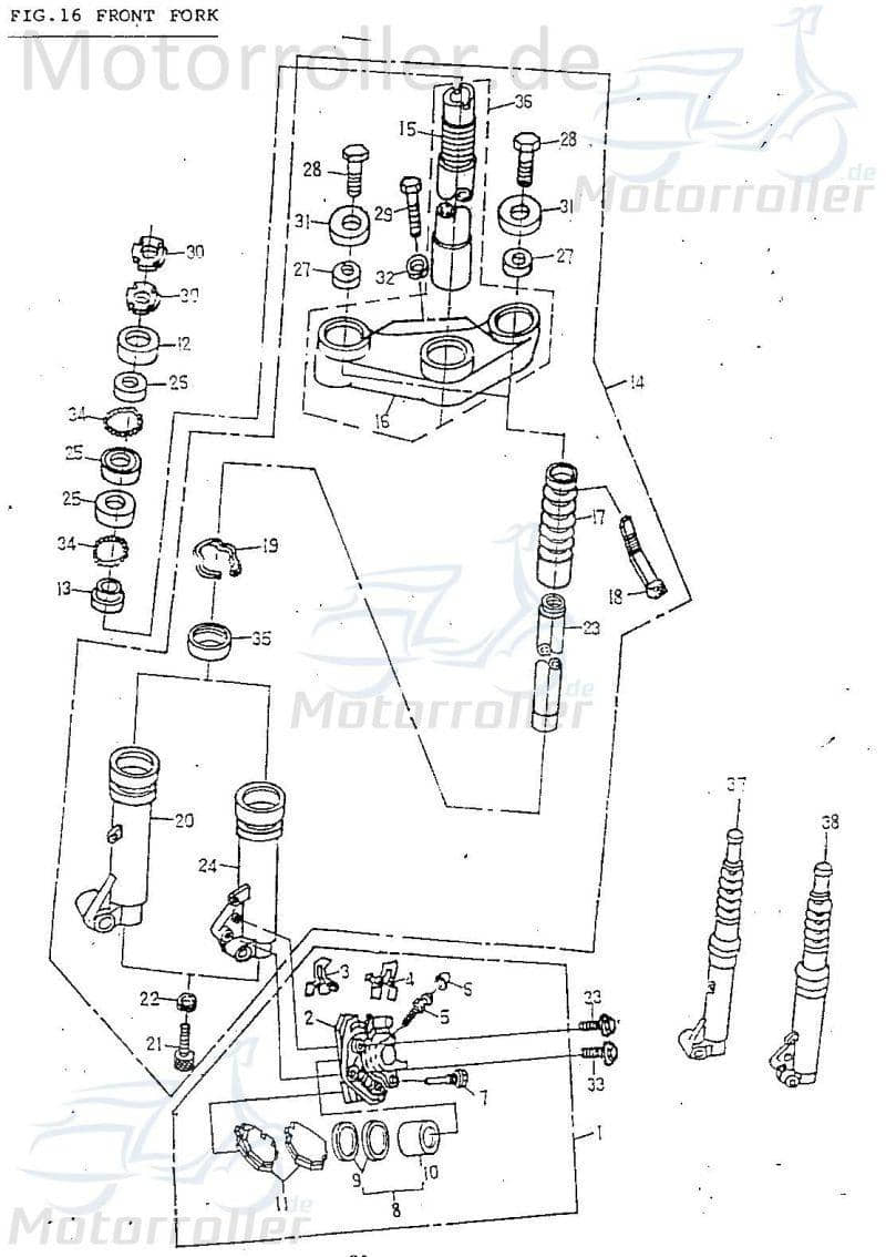 Schraube M 8 x 34 Maschinenschraube 96000-08034-12