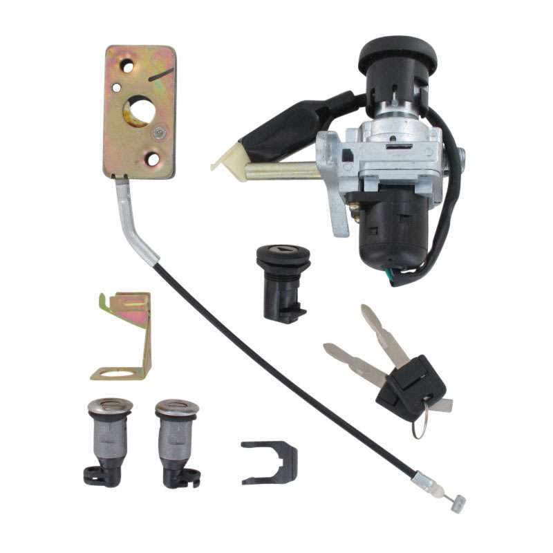 Kreidler Martinique 125 DD Schlosssatz 702516 Motorroller.de Zündschloss Sitzbankschloss Sitzverriegelung Scooter Original Ersatzteil