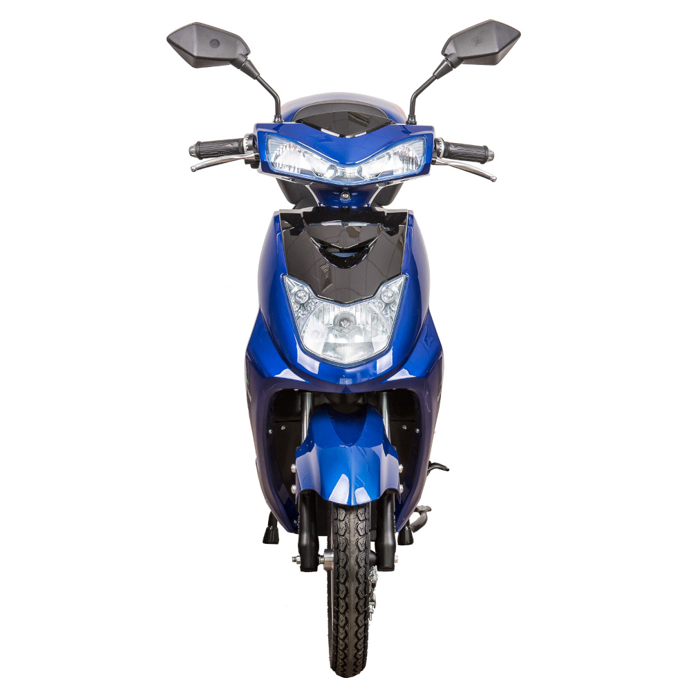 Elektroroller Scoody 25 W ZT-27 blau 900W 25 km/h Bleisäure-Akku E-Roller E-Scooter Mofa
