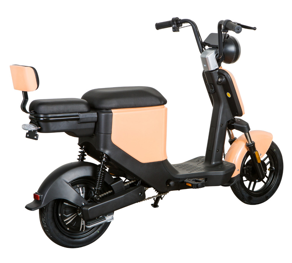 Elektroroller Scoody 25 E-Go ZT-05A orange 350W 25 km/h E-Scooter E-Roller Mofa