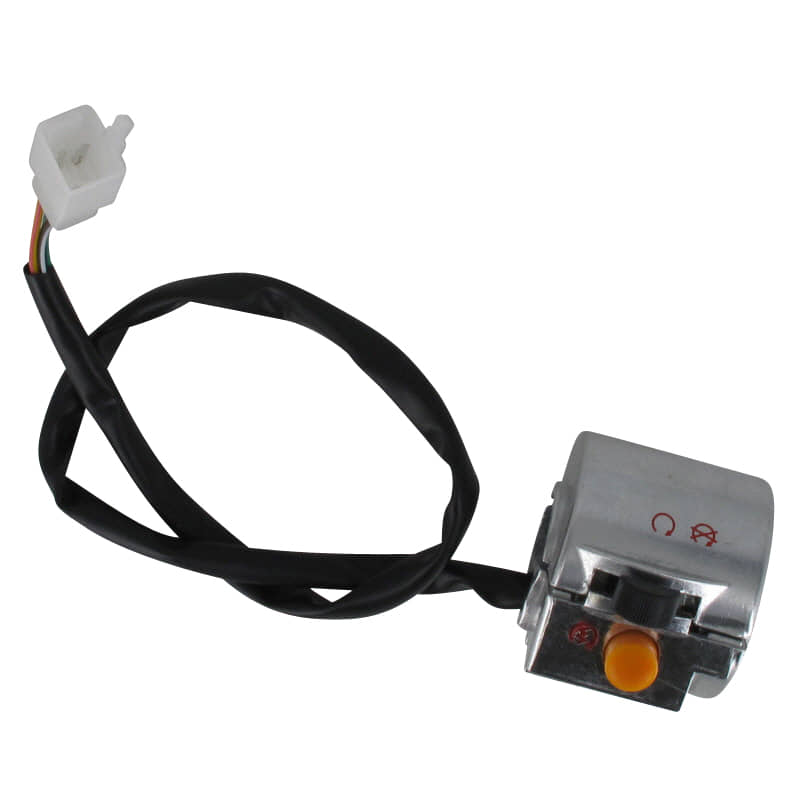 Hagebau Palermo 50 Schaltereinheit 50ccm 4Takt 3515A-DGW-A000 Motorroller.de Lenkerarmatur Schaltergehäuse Kombischalter Kombi-Schalter Lenker-Armatur