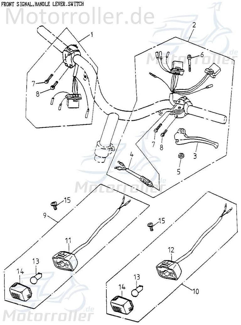 Blinkerabdeckung vorn 33410-118-000