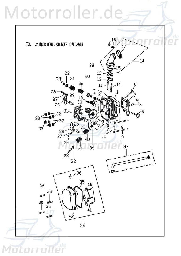 Halter Nockenwelle C1072430000