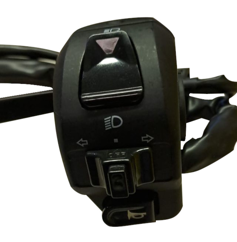 Lenkerarmatur links links mit Bremshebel AGM 50ccm 2Takt Motorroller.de Kombischalter Schalterelemente Schalter-Einheit 125ccm-4Takt Scooter Service