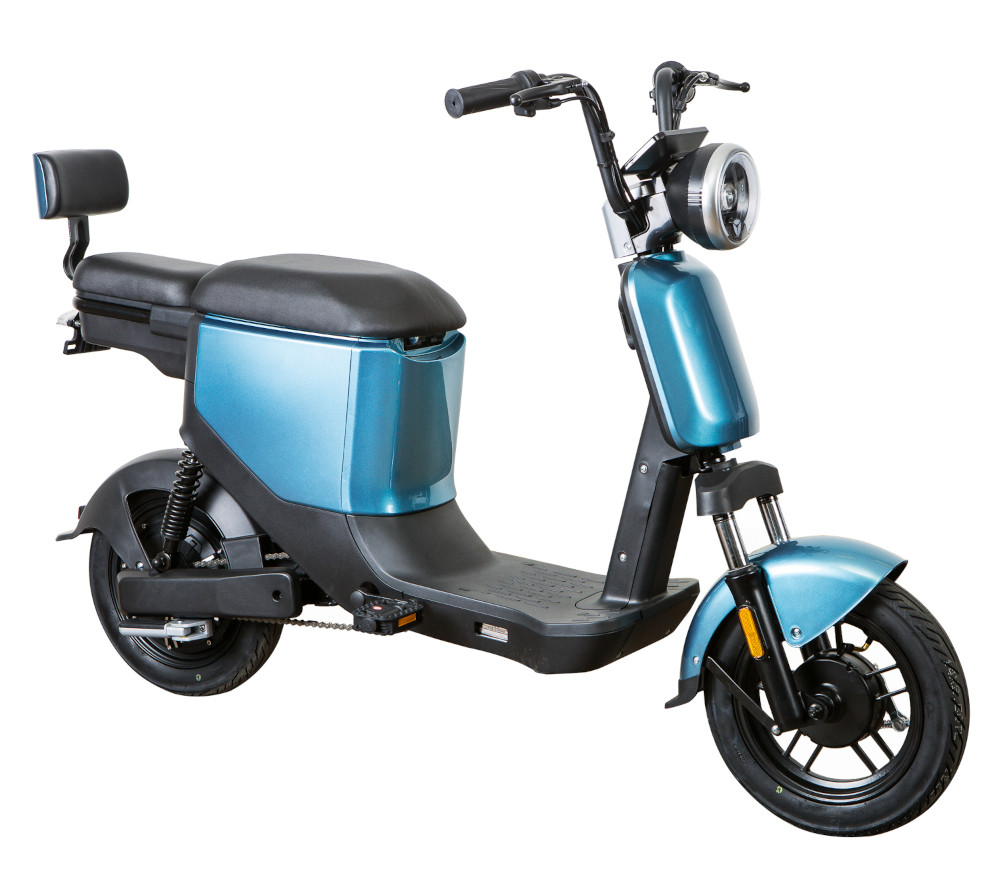 Elektroroller Scoody 25 E-Go ZT-05A blau 350W 25 km/h E-Scooter E-Roller Mofa