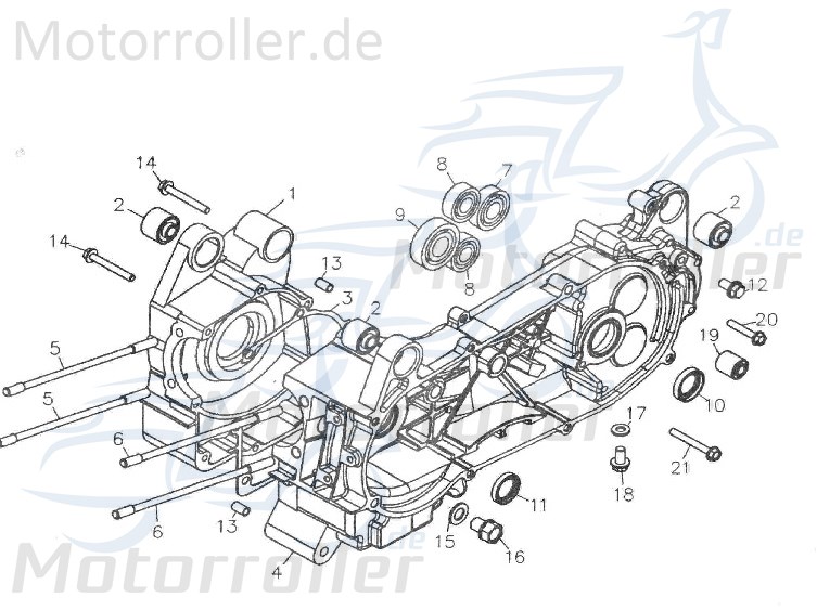 Simmerring Wellen-Dichtring 96500-19305