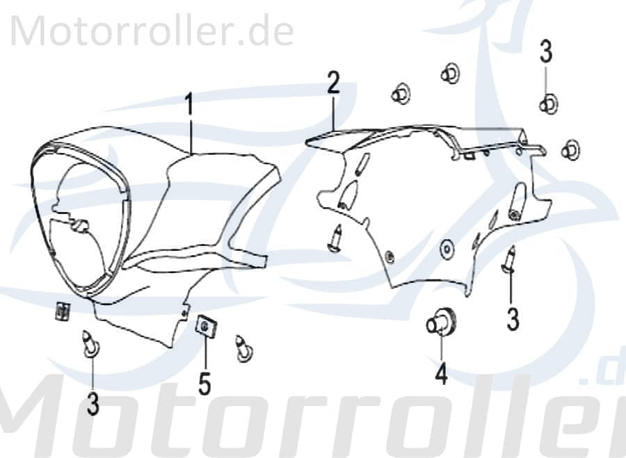SMC Federmutter 4.2mm Keeway Outlook 125 Scooter 65801T020020 Motorroller.de Blechmutter Klemmmutter Karosserieklammer Karosseriemutter 125ccm-4Takt