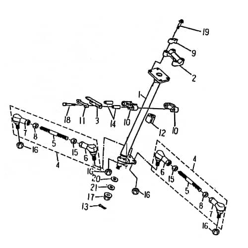 Halterung Lenksäule / Kugellagerring 46411-RAM-00