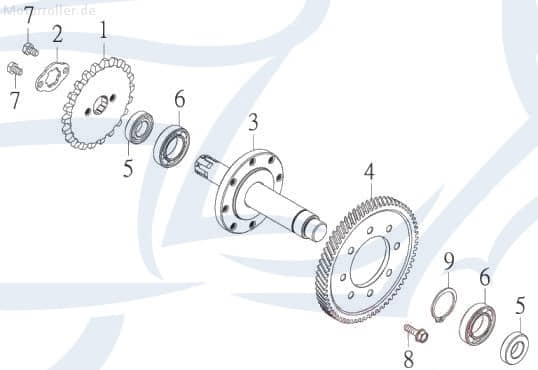 Seegerring 97010-30015-K von Motorroller.de