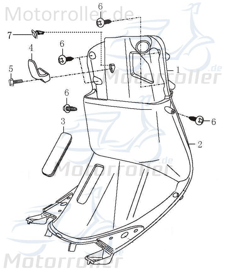 Fliehkraftkupplung 139QMB 139QMA Baotian BT49QT 3 50ccm 4Takt Motorroller.de Nockenscheibe Reglerplatte Wandlereinheit Scooter BT49QT-12E3 Ersatzteil