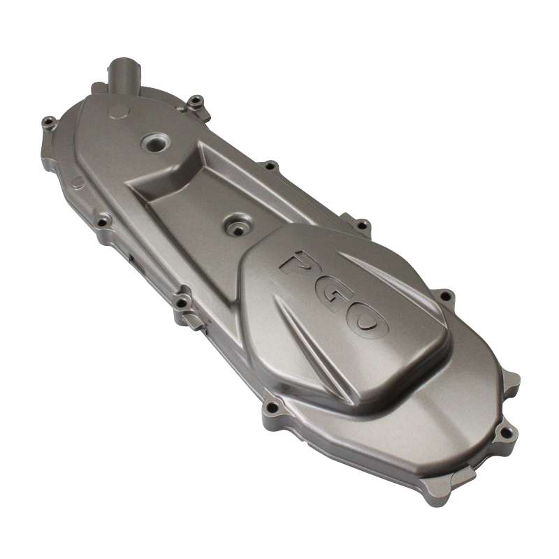 Variomatikdeckel links silber PGO TR3 Variodeckel 50ccm 2Takt Motorroller.de Getriebegehäusedeckel Seitendeckel Getriebedeckel Variomatikgehäuse