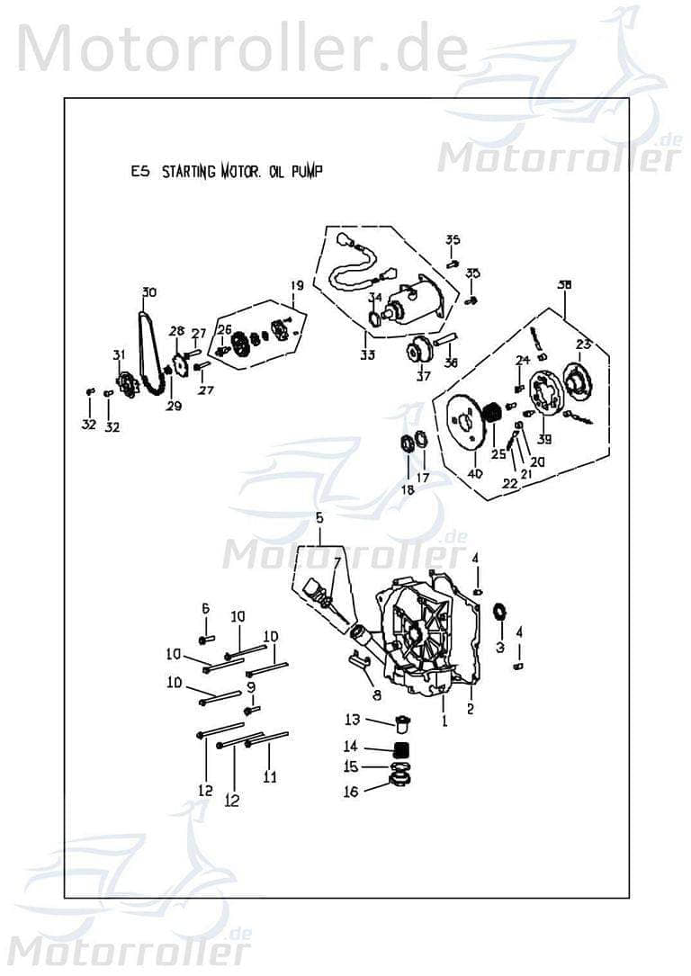 O-Ring Dichtring Gummiring OR-Dichtung 95511800001