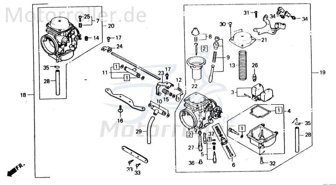 Chunlan Chopper Hauptdüse #88 125ccm 4Takt 244FM.14.06-11 Motorroller.de Nadeldüse Dosierdüse Vergaser Vergaser-Düse Einstelldüse Haupt-Düse Motorrad