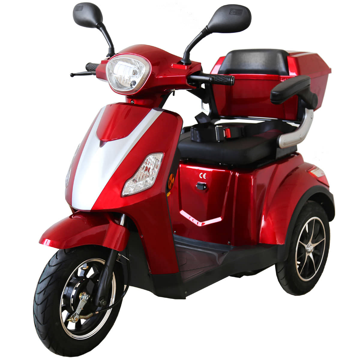 Elektroroller Scoody E3 Trike Y2 25 km/h rot
