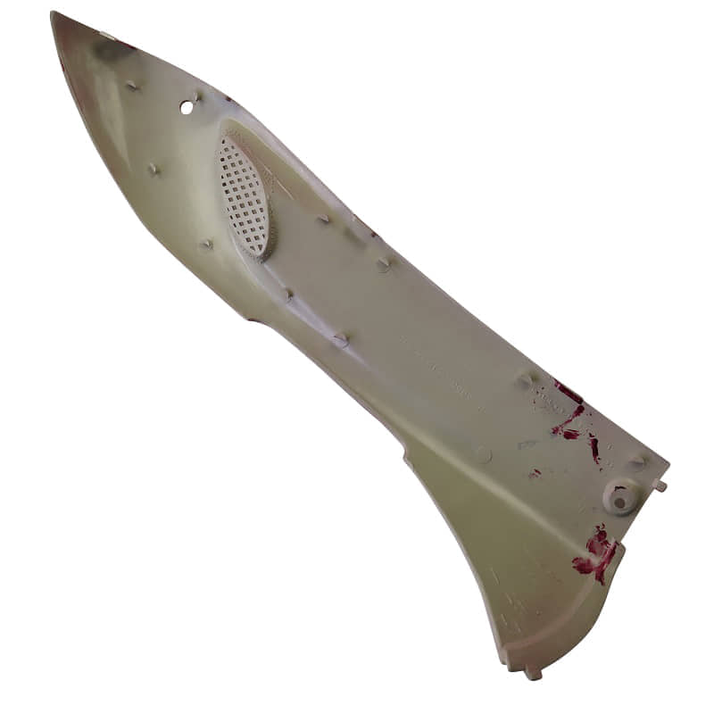 Adly Trittbrettverkleidung links dunkelrot unten 125ccm 4Takt Motorroller.de Fußbrettverkleidung 50ccm-2Takt Scooter Thunder Bike TB 125 Ersatzteil