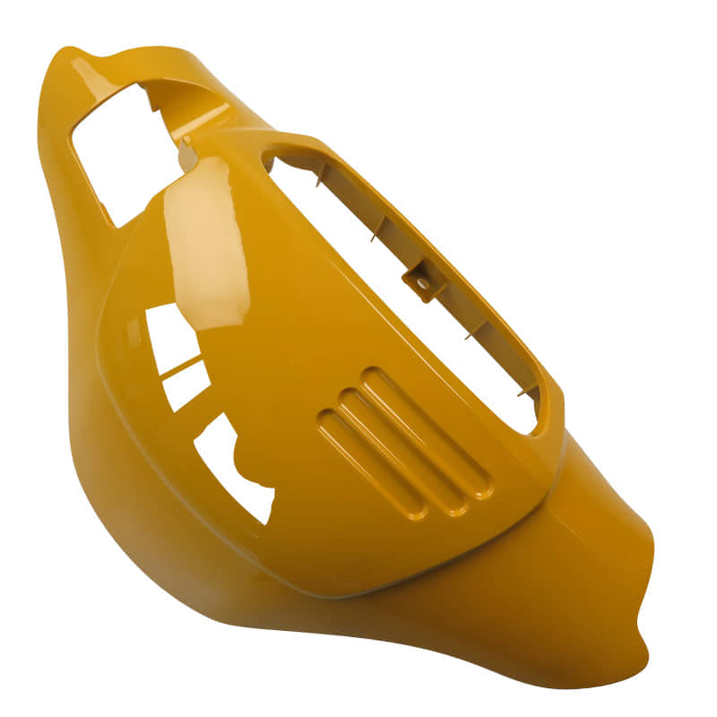 PGO Big Max 50 Lenkerverkleidung oben gelb Frontverkleidung 50ccm 2Takt P1613001270 Motorroller.de Frontschürze Frontmaske Lenkerabdeckung Front-Cover