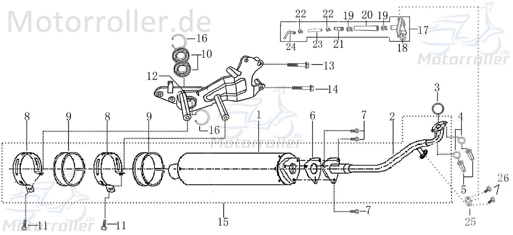 Stützhalter Halter Verbindungsplatte Motor 1100305-1