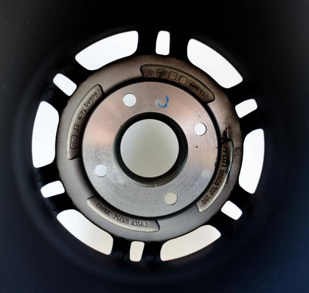 Alufelge hinten 12x7,5J Rad Alurad Roller 60086037 Motorroller.de Aluminiumfelge Mokick Ersatzteil Service Inpektion Direktimport