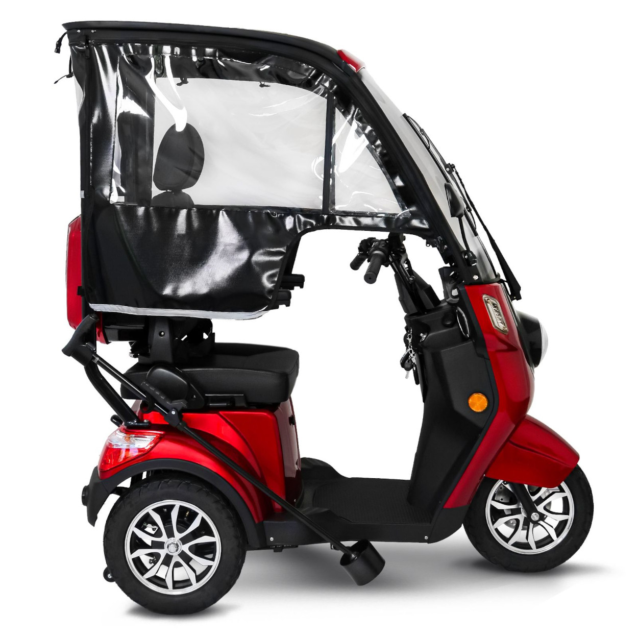 Elektroroller Scoody E3 Trike DS3 mit Dach Kabinenroller Dreiradroller E-Roller E-Scooter 1000W Lithium Akku