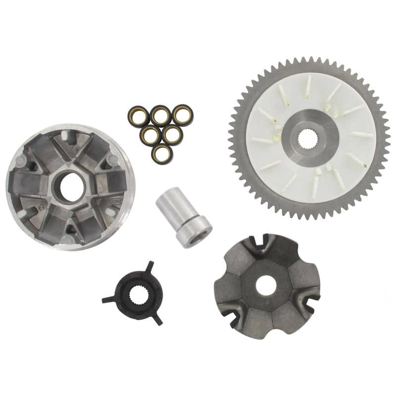 AGM GMX 450 One Variomatik Set Kit 50ccm 4Takt 31110501-1-TS Motorroller.de Keilriemenscheibe 87.5mm 25km/h Variator Rollensatz 139QMB Scooter GMX 550