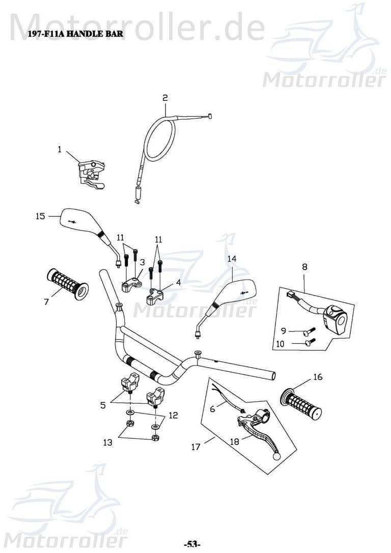 Adly Verschraubung 150ccm 4Takt Aufnahme Quad ATV 50ccm 2Takt Motorroller.de Kettenzahnrad ATV 50 II Utility XXL AC ATV 150 Crossroad UTV Ersatzteil