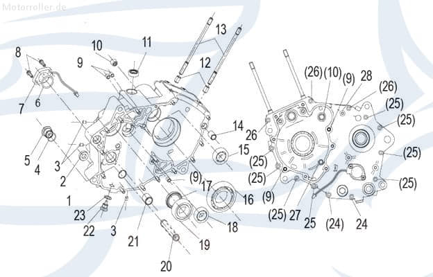 SMC Kugellager 6207X2/C3 72x35x15mm links Keeway Wälzlager 170133000000 Motorroller.de Rillenkugellager Nadellager Rollenlager Kugel-Lager Wellenlager
