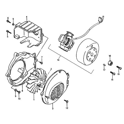 Lichtmaschine komplett Stromgenerator 87520