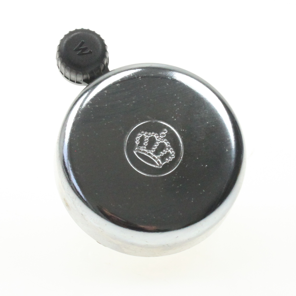 Glocke Kronenmotiv verchromt 33550