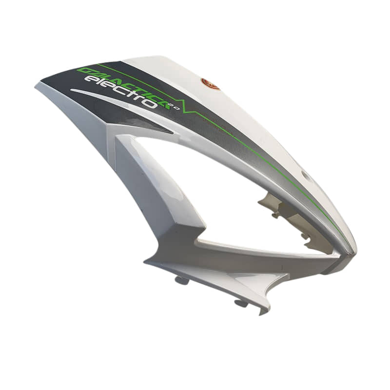 Jonway Galactica 2.0 Electro Frontverkleidung 50ccm elektro 1020808 Motorroller.de weiß Frontschürze Frontmaske Front-Cover Lenkerverkleidung Kreidler