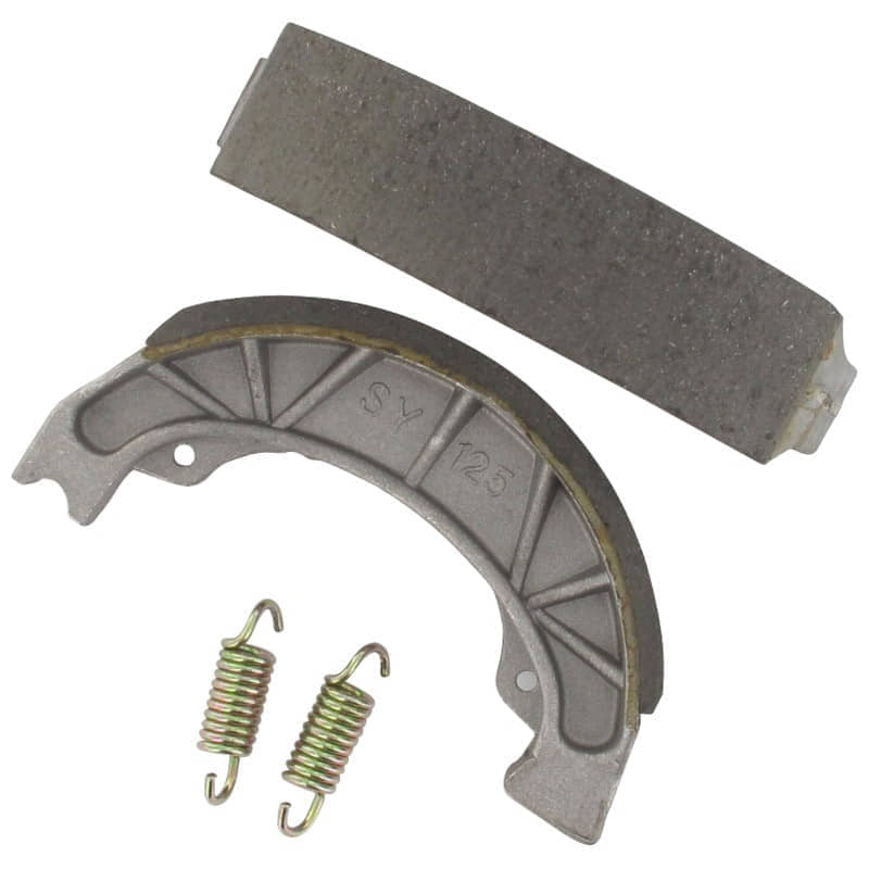 Rex RS600 Bremsbeläge hinten Scooter Mofa Bremsbelag Motorroller.de Bremsklötze 50ccm 4Takt 139QMB JSD50QT-13 50cc 4T 139QMA Bremsbacken