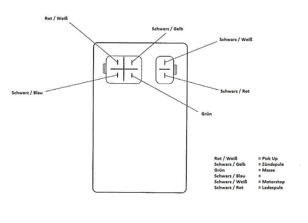 CDI Zündbox 25km/h AGM Fighter 50 One 50-16-199-000 Motorroller.de Steuergerät CDI-Einheit Blackbox Zündeinheit Minarelli Scooter Fighter 50 Sport