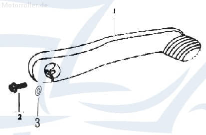 Kickstarterhebel Kickstarter-Hebel 730174