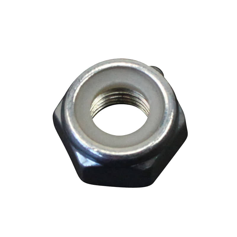 Mutter M 10 x 1 .25mm weiß verzinkt 90350-10000