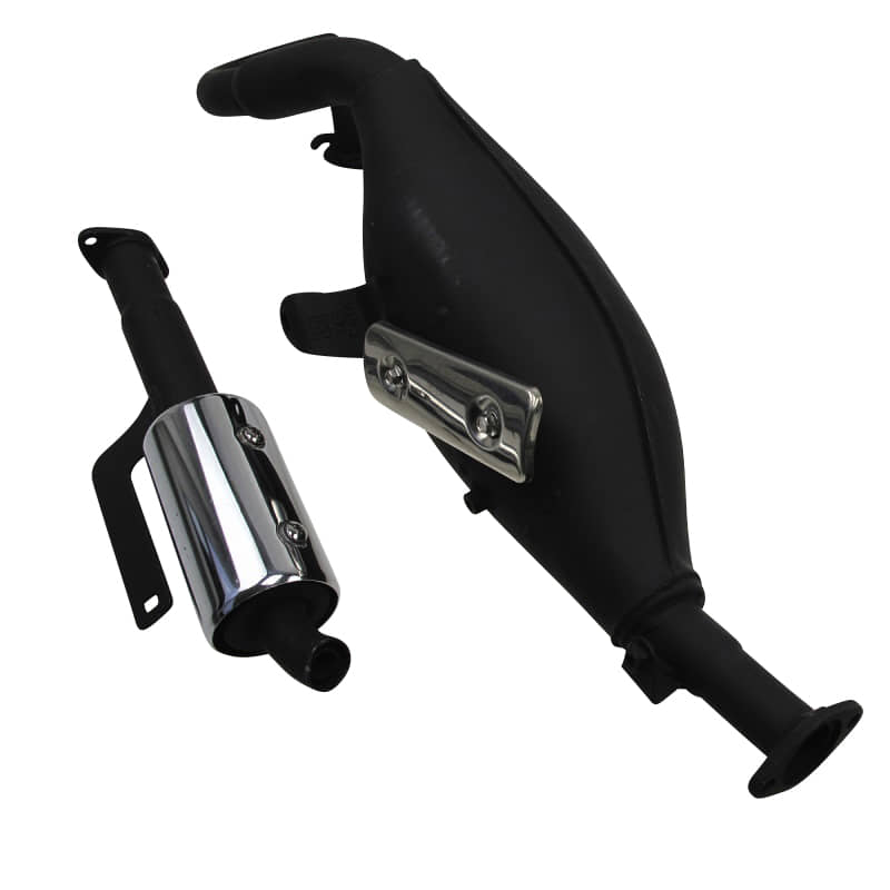 Adly ATV 50 Auspuff Endschalldämpfer Auspuffanlage Endrohr 18300-145-000 Motorroller.de Quad Auspufftopf Auspuffendtopf Mokick Ersatzteil Service