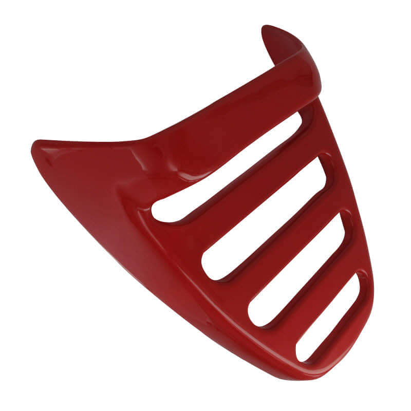 Gepäckträgerplatte rot Heckpartie, Stossdämpfer 701482