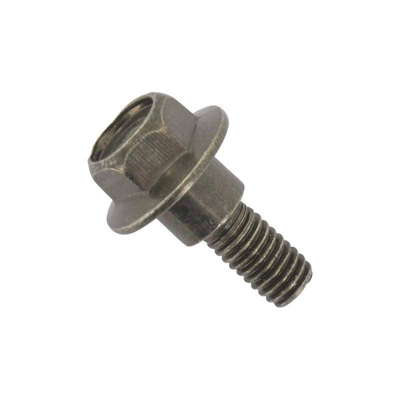Sechskantstufenschraube M6x12 grün verzinkt 703874