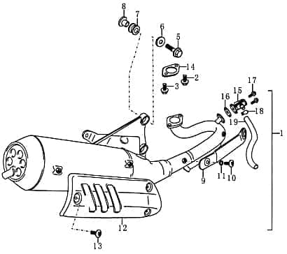 Auspuffdichtung Auspuff Dichtung 751.87.49