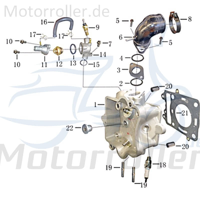 Temperaturfühler 704793 von Motorroller.de