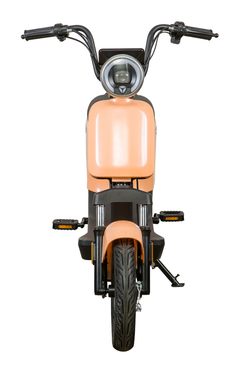 Elektroroller Scoody 25 E-Go ZT-05A orange 350W 25 km/h E-Scooter E-Roller Mofa